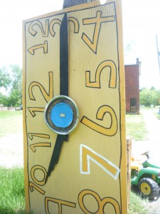 clock at the Heidelberg Project